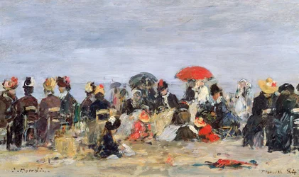 Figuren am Strand, 1884